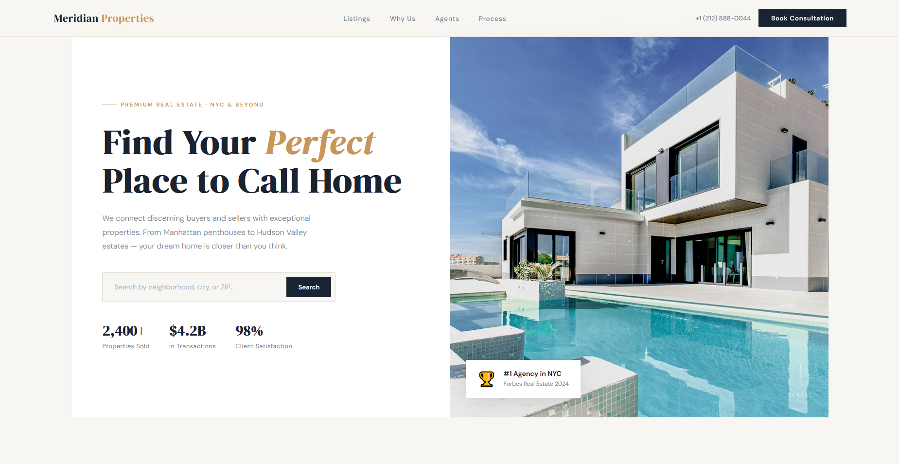 Meridian Properties Site